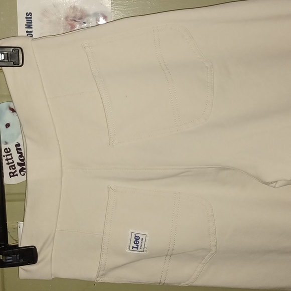 New Cotton LEE Wide Leg Pants Xs - Picture 4 of 7